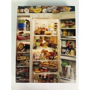 Springbok MIDNIGHTS DELIGHTS  JIGSAW PUZZLE 500 pcs PZL4467 Vintage Refrigerator